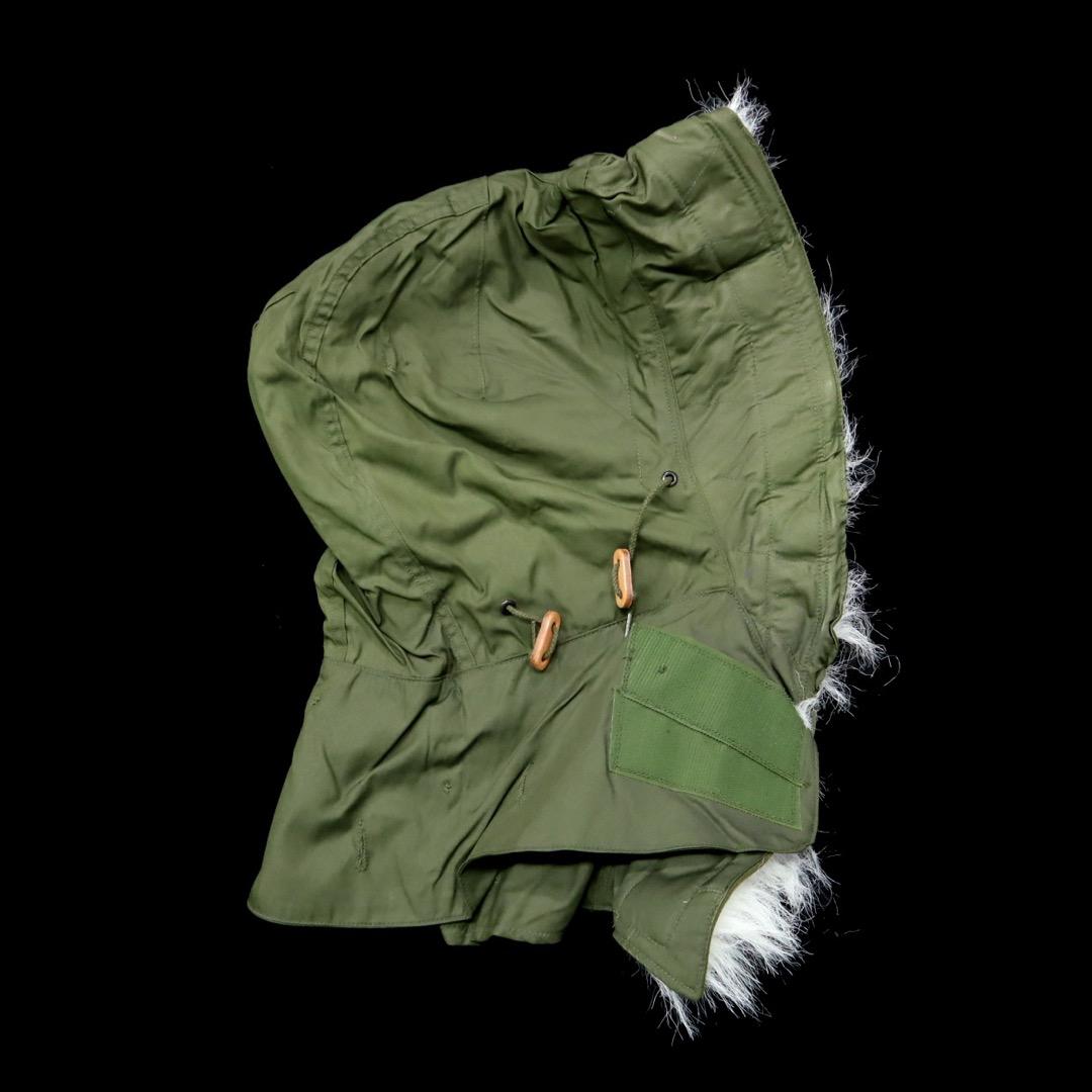 デッドストック 80s US ARMY モッズコート フード 米軍 M65 古着