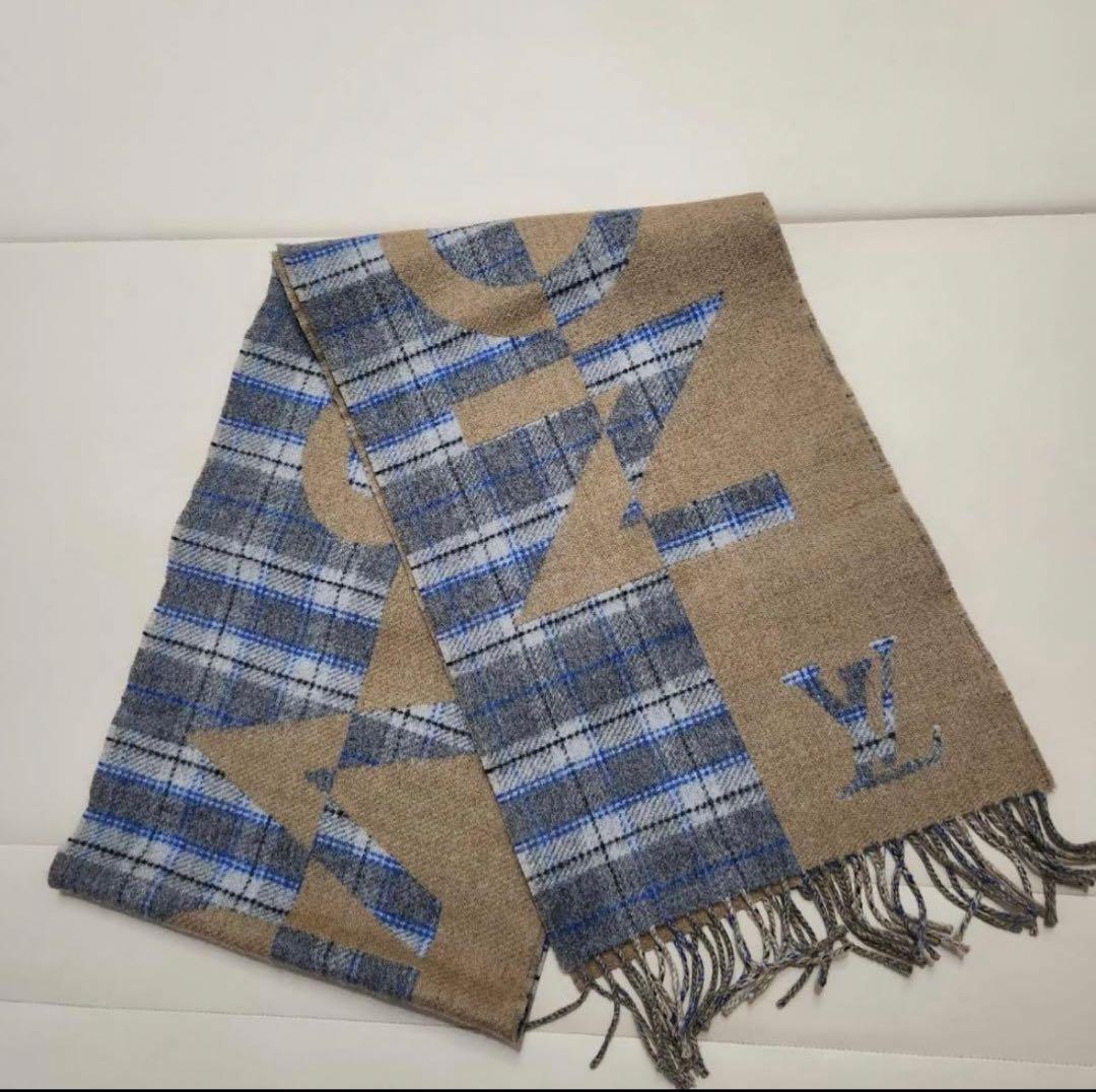 LOUIS VUITTON 　カシミヤマフラー　エシャルプ