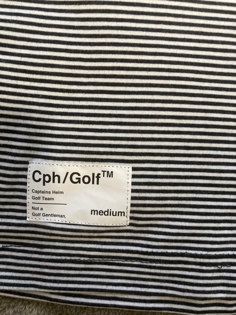 Cph/Golf ストライプシャツ NOT A GOLF GENTLEMAN