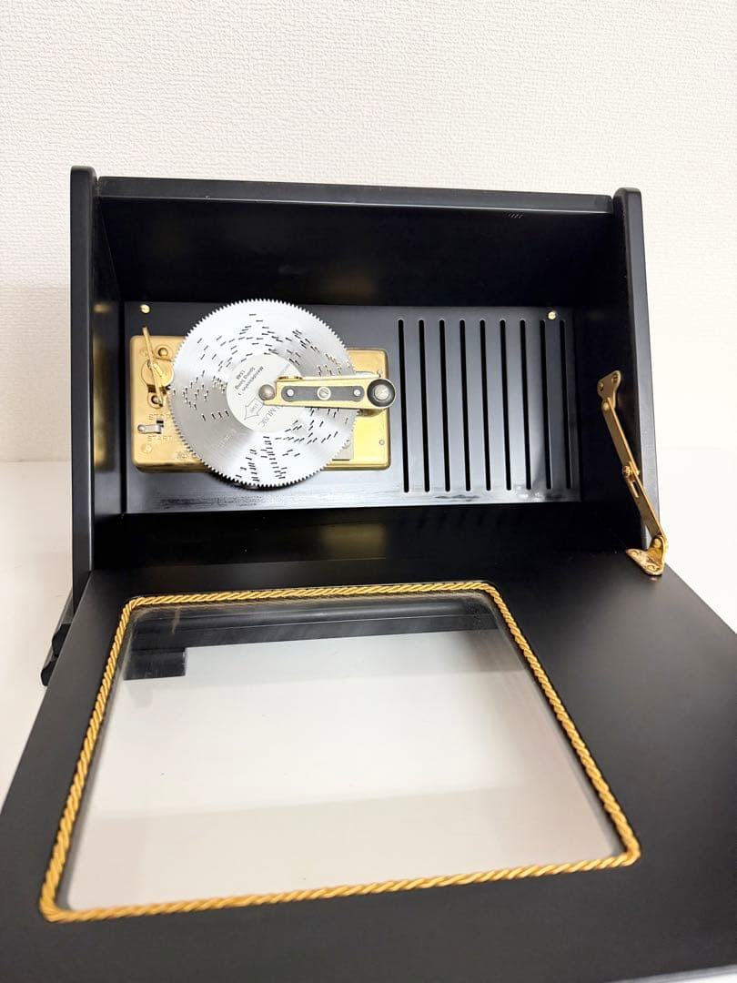 REUGE リュージュ ディスク式オルゴール ディスク6枚付き 動作確認済み