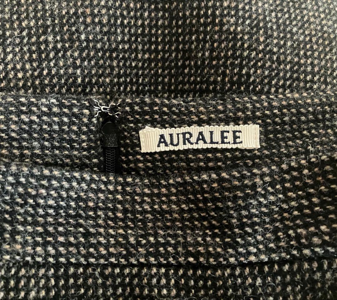 Auralee スリット入りツイードスカート22AWサイズ0