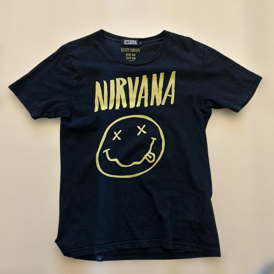 ヒステリックグラマー NIRVANA ニルヴァーナ カートコバーン Tシャツ