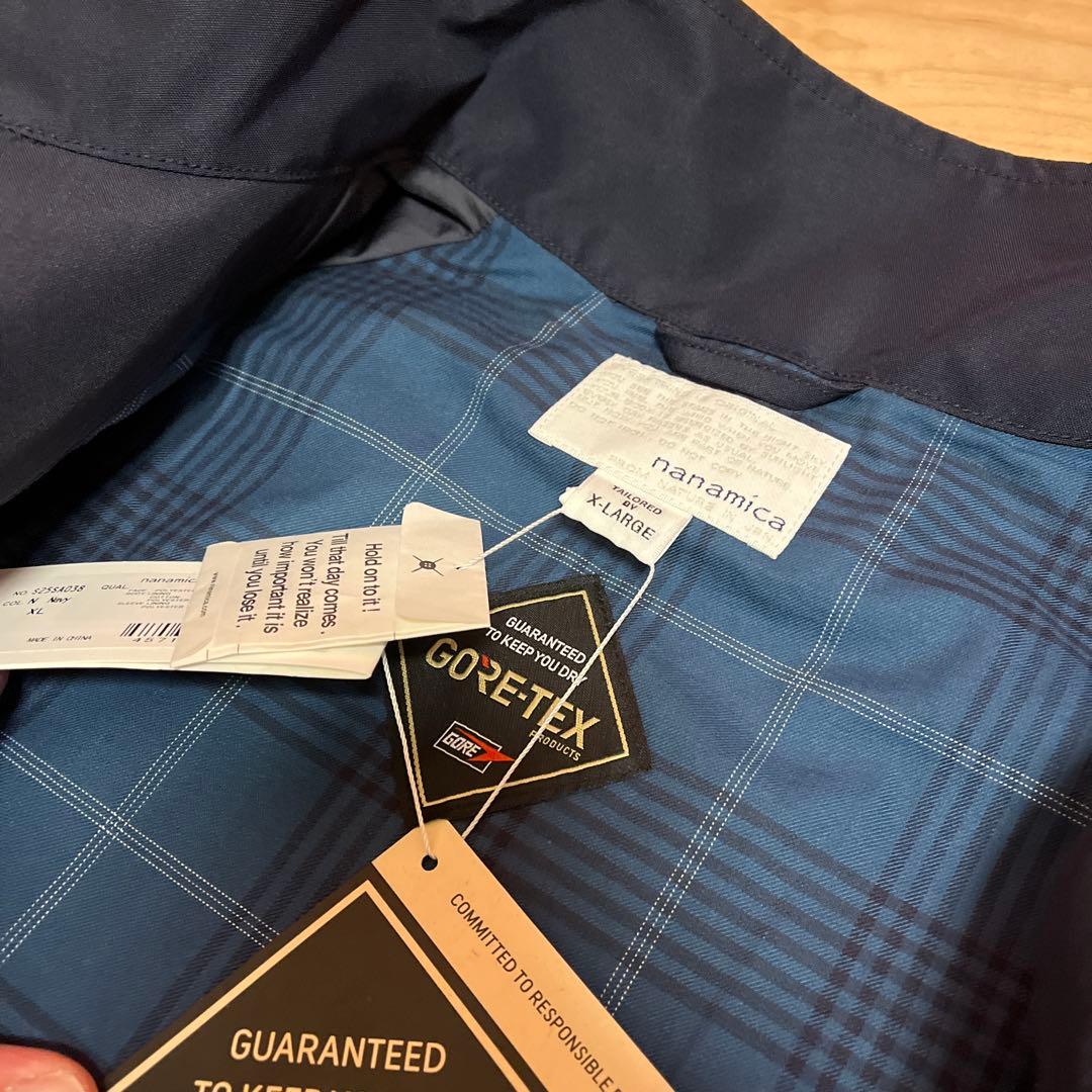 ジャケット・アウター nanamica 2L GORE TEX Crew Jacket Navy XL