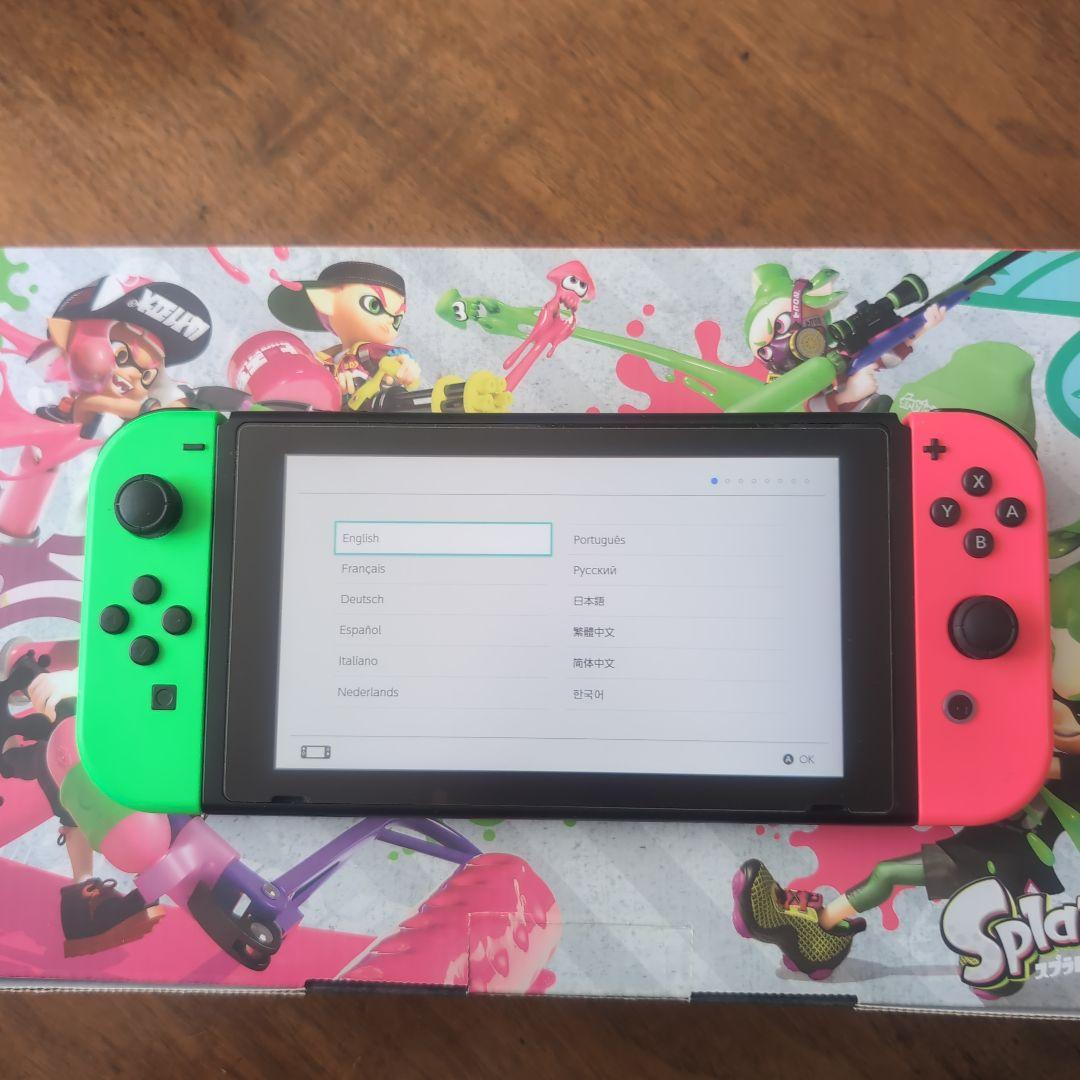 d*3様 Joy-Con2つ付き　Nintendo Switch スプラトゥーン