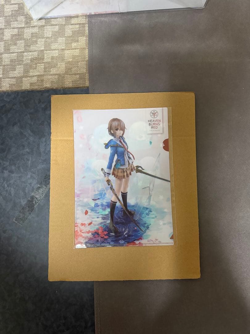 ヘブバン 芽森月歌 1/7フィギュア 購入特典＆ローソンコラボグッズのおまけ付き