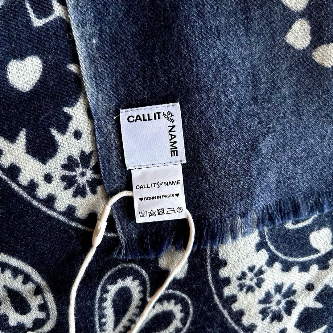 【新品】CALL IT BY YOUR NAME バンダナ柄 ストール