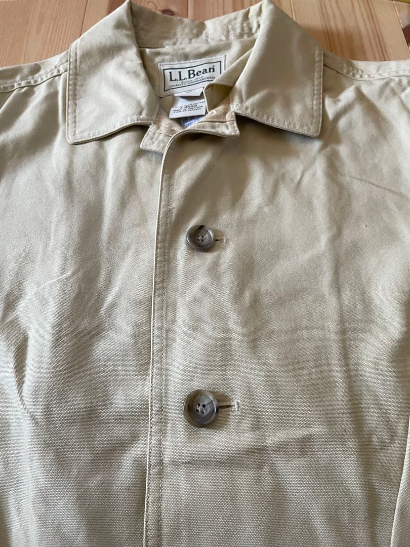 L.L.Bean ベージュ カバーオール Sサイズ