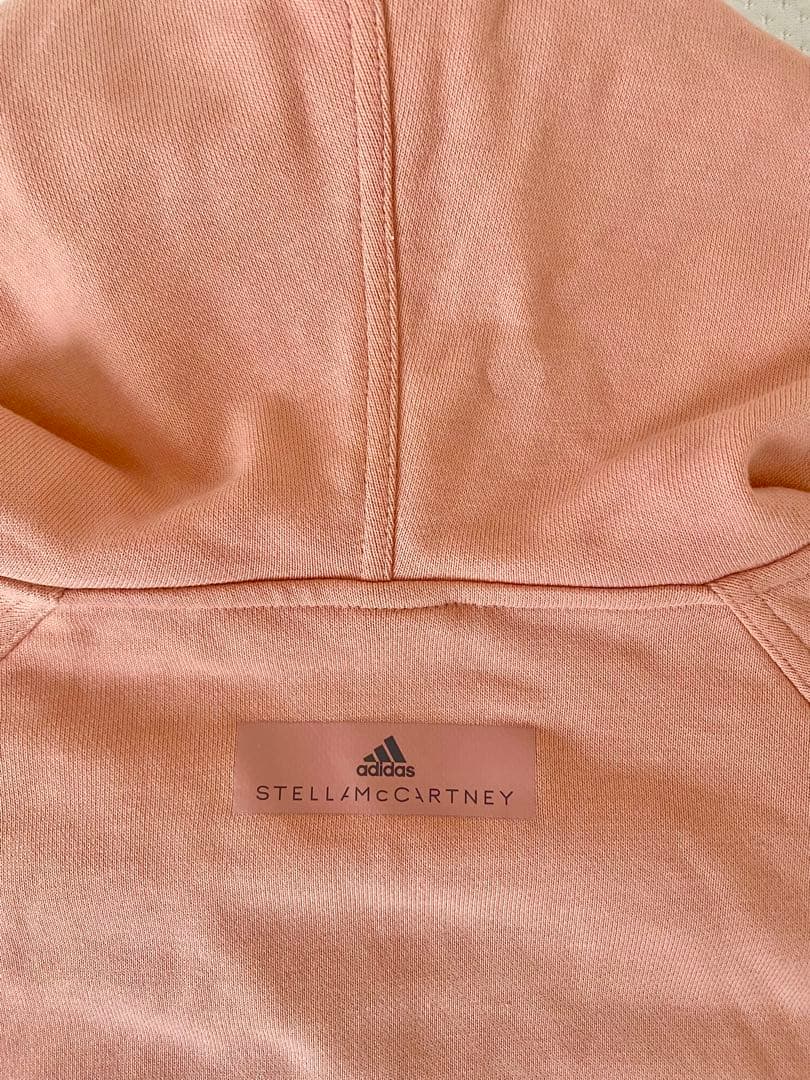 adidas Stella McCartney フード付きジャケット ピンク