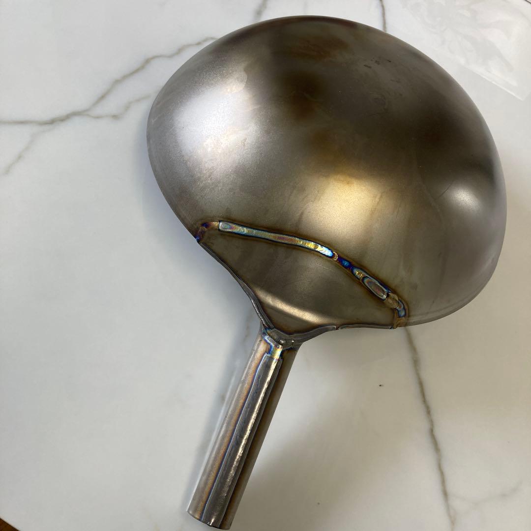 EBM 純チタン 超軽量 中華片手鍋 36cm