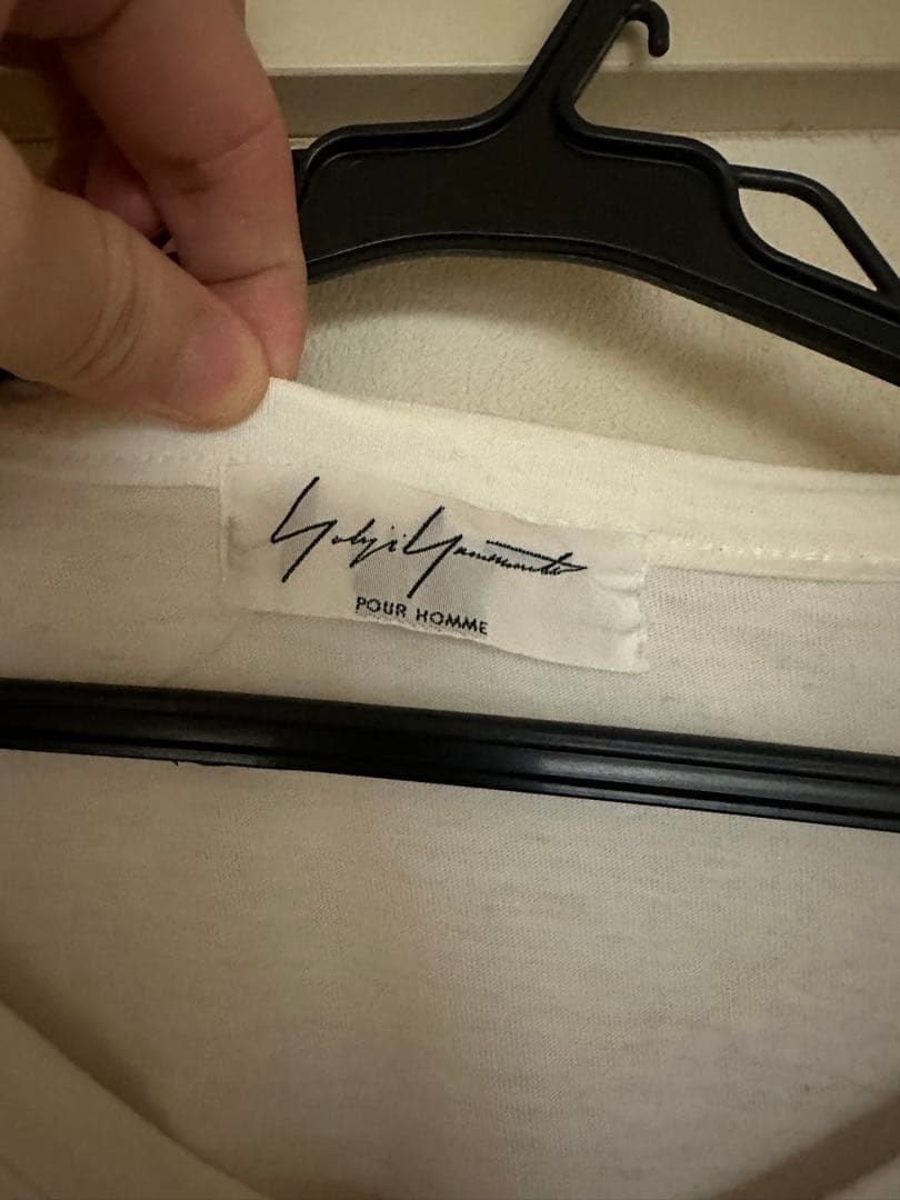 yohji yamamoto pour homme 16ss フリル tシャツ