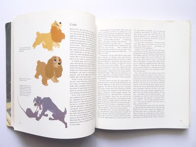 洋書◆ディズニーの画集 作品写真集 本 イラスト デッサン アニメ