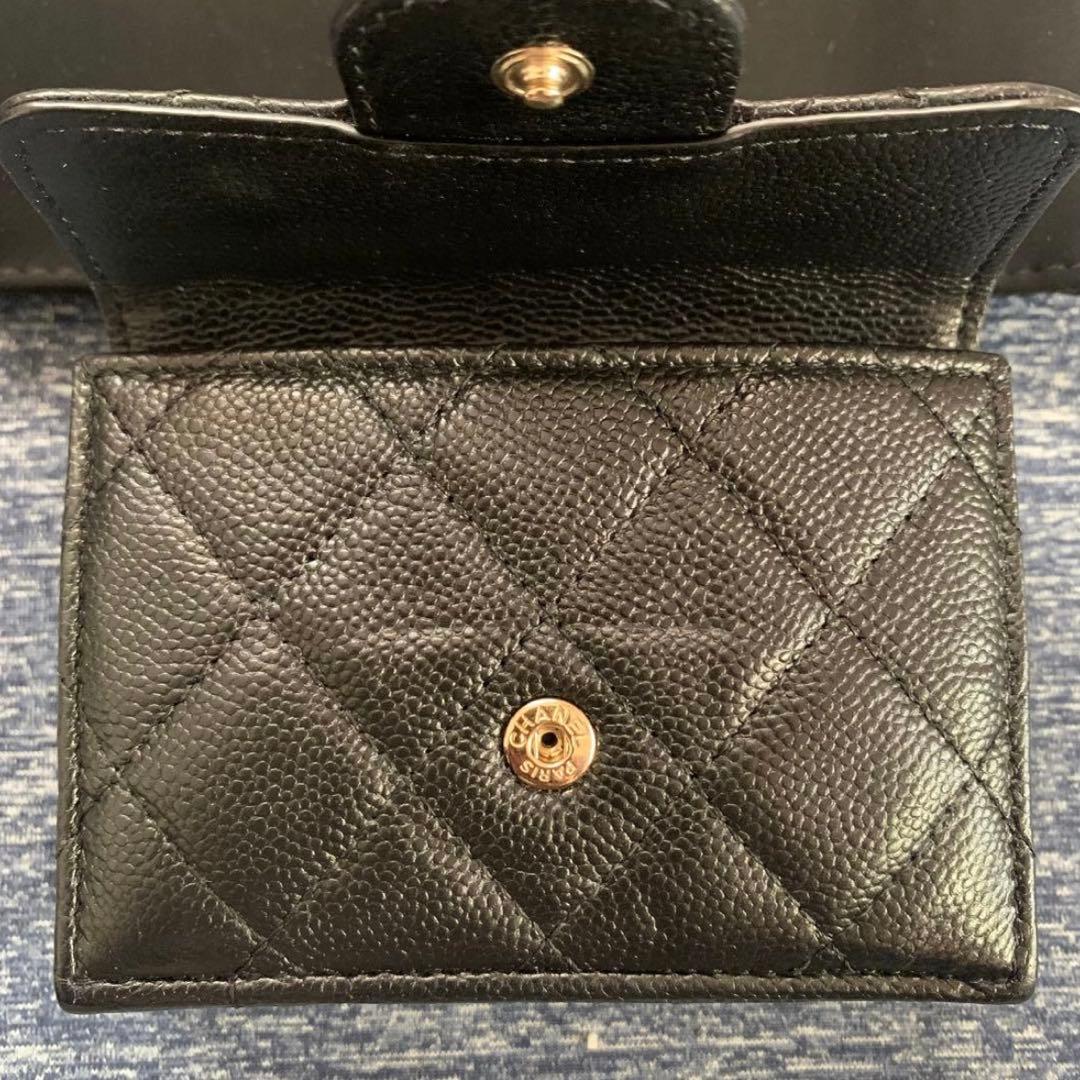 mii様CHANEL シャネル ミニウォレット 三つ折りコンパクトウォレット