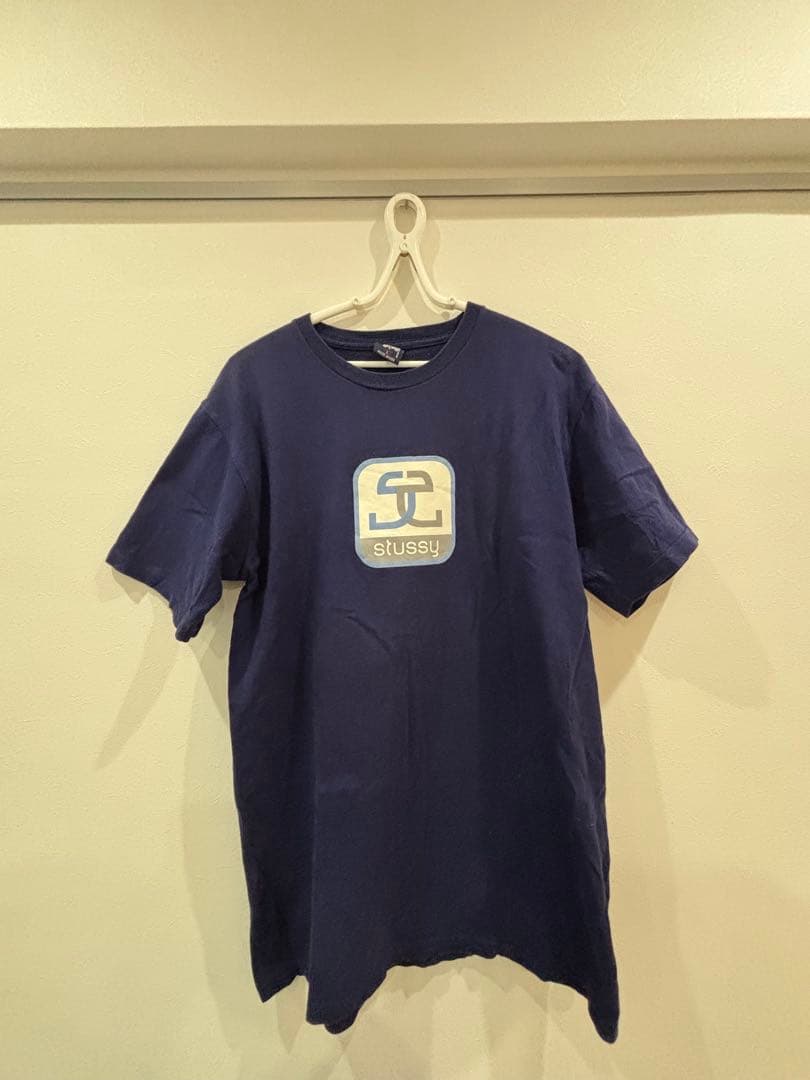 Stussy ネイビー Tシャツ Lサイズ