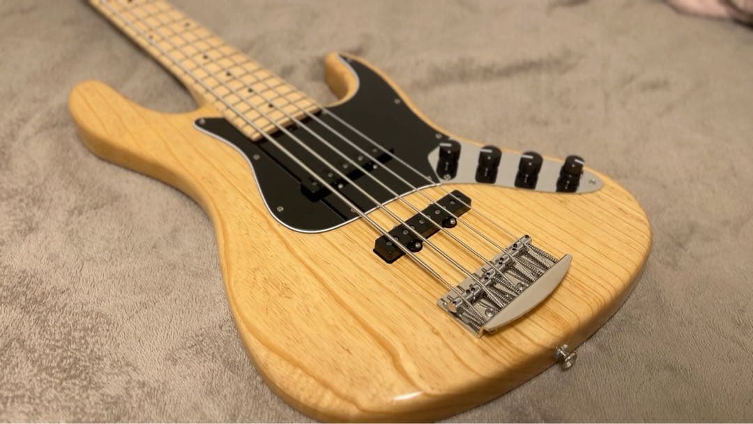 【BASS】Kikuchi Guitars Hermes MV5 NAT