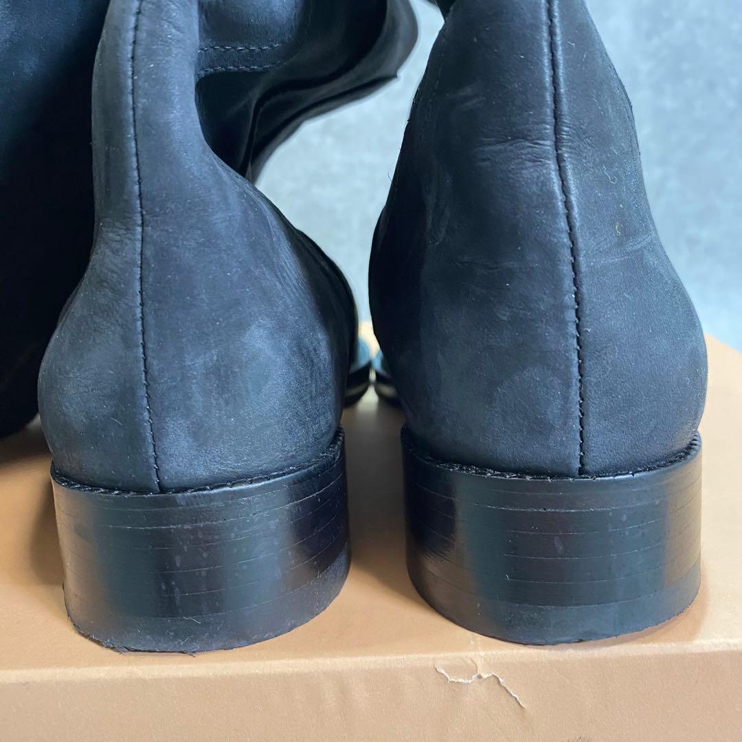 Corso Rome ヌバックレザー 24.5cmロングブーツ コルソローマ38