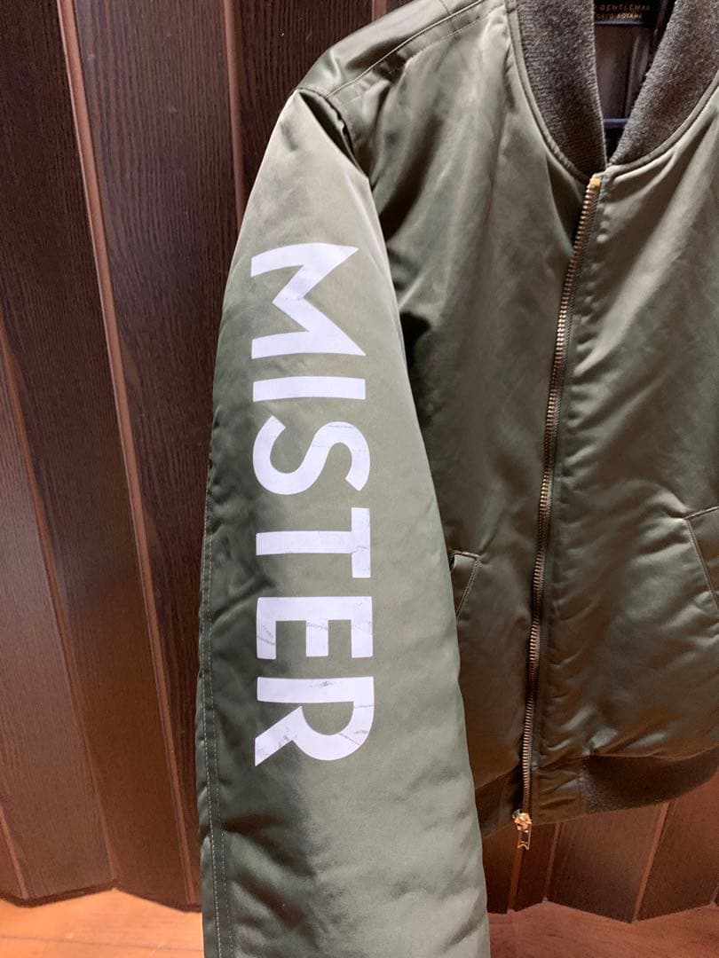 最終値下げ中！！早い者勝ち！MISTERGENTLEMAN MA–1 ジャケット