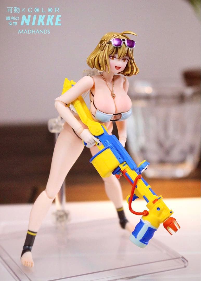 MADHANDS 　勝利の女神　NIKKE アニス 可動式カラーレジン