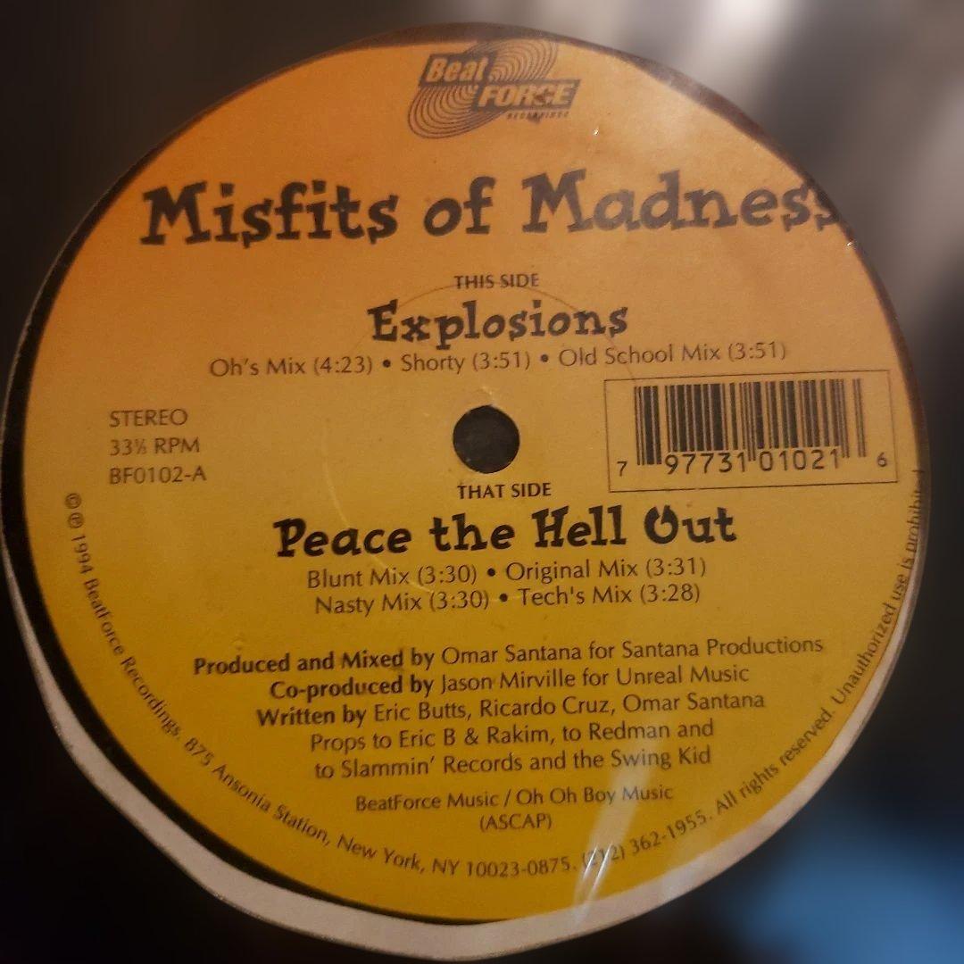 希少 新品未開封 Misfits of Madness ORIGINAL盤