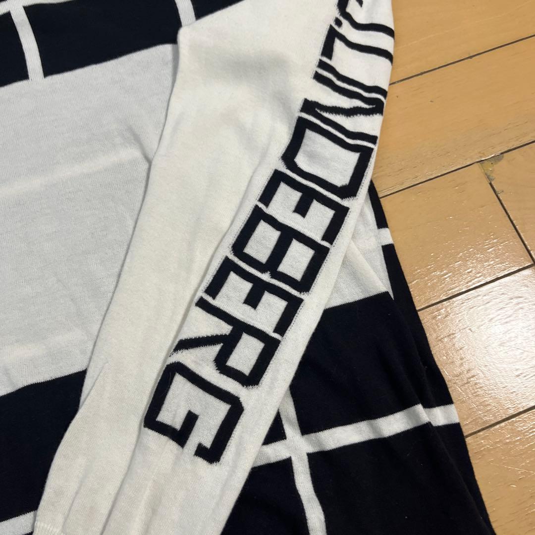 J.LINDEBERG ジェイリンドバーグ　セーター　Lサイズ　ビッグロゴ　総柄