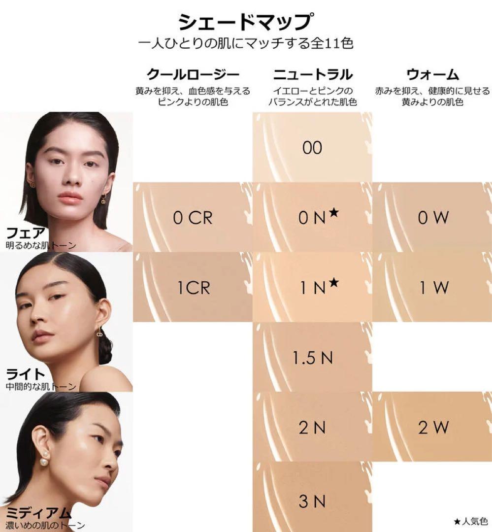 Dior スキン フォーエバー フルイドグロウ 1N ニュートラル リキッド