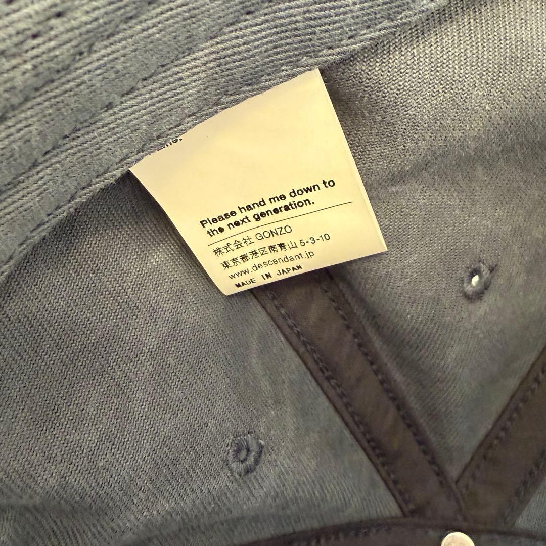 帽子 DESCENDANT HORIZON 6PANEL NAVY