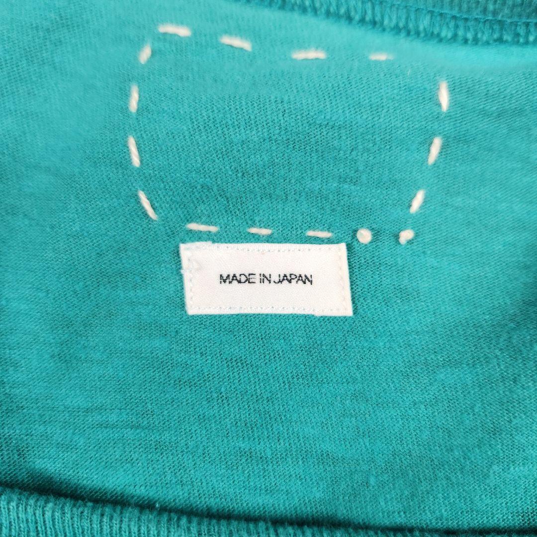 visvim 22ss Tシャツ ビズビムJUMBO TEE ロゴグリーン XL