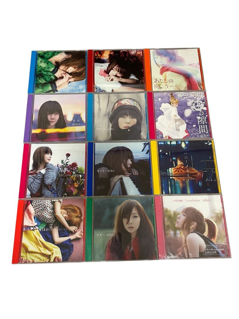 晃 aiko 初回限定盤 CD 56枚まとめ カラートレイ