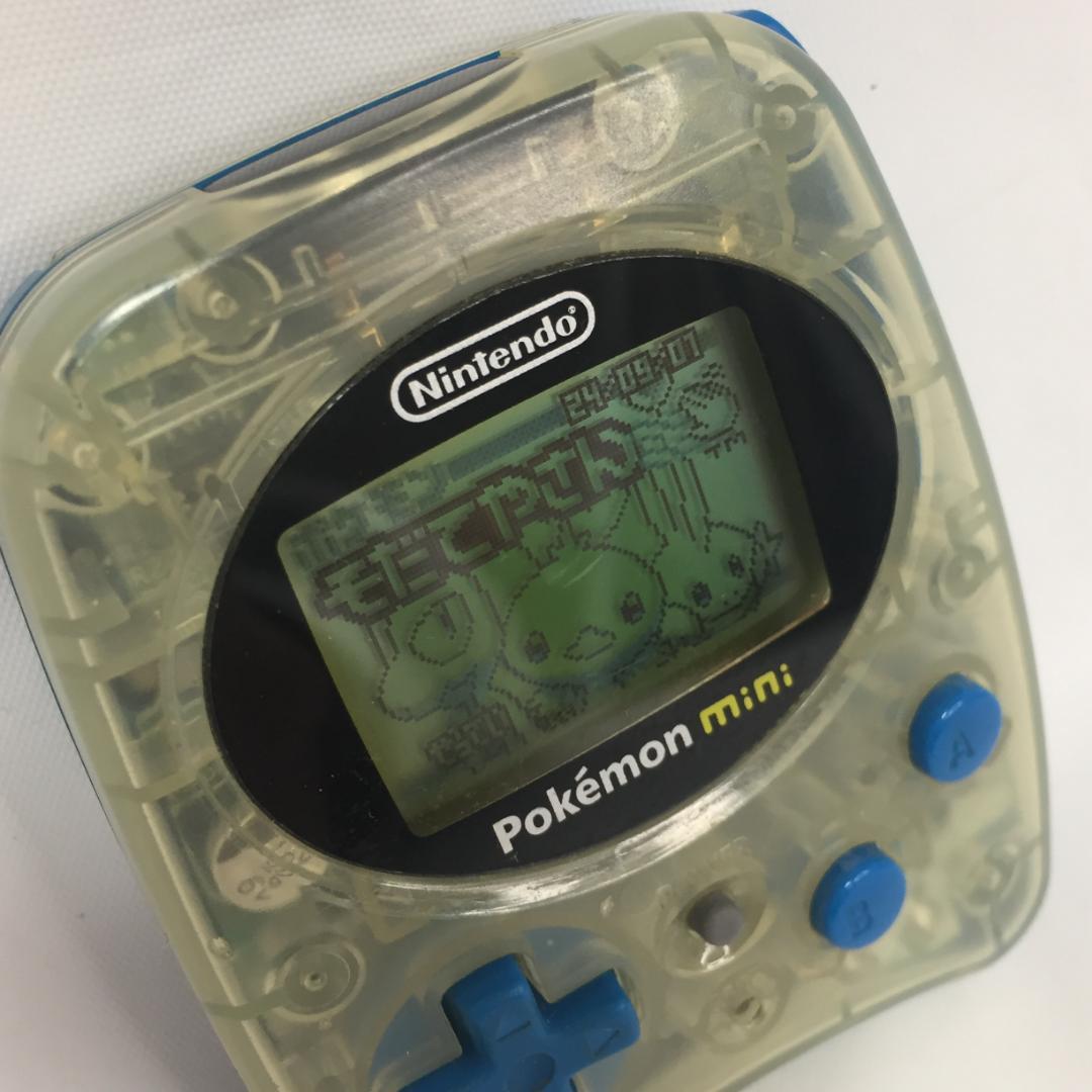 Pokemon mini 本体 ソフト付 ポケモンそだてやさんミニ