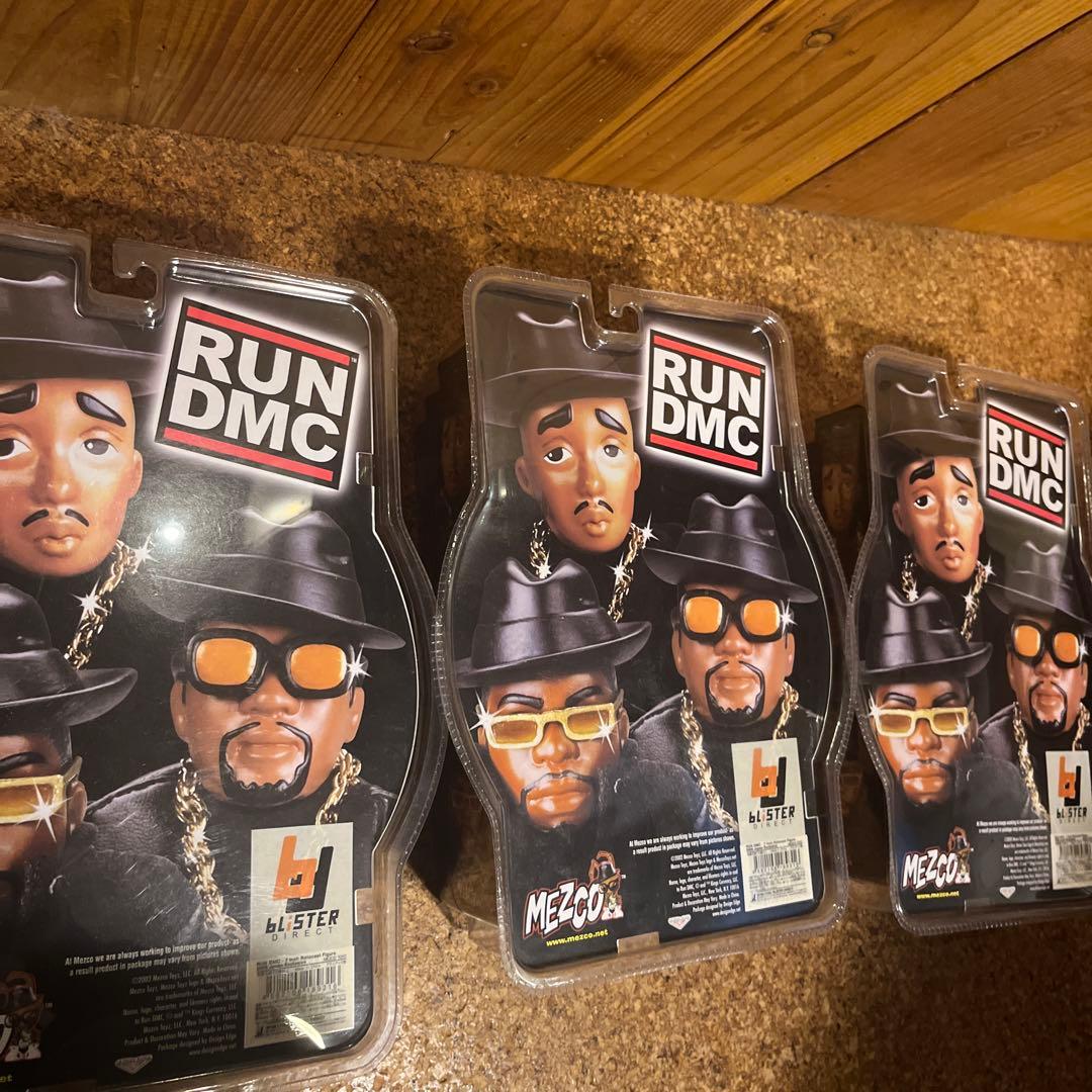 MEZCO RUN DMC 日本限定 フィギュア3体セット