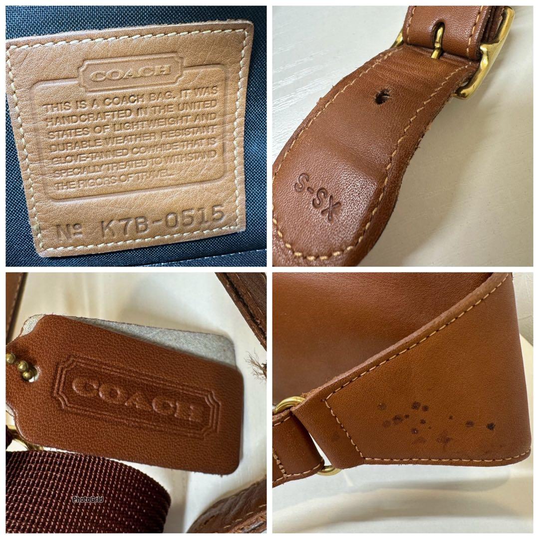 COACH オールドコーチ　ボディバッグ・ウエストポーチ ブラウン