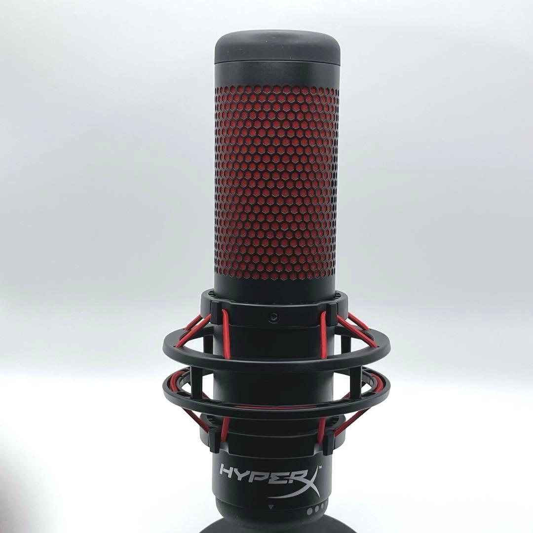 HyperX QuadCast コンデンサーマイク ゲーム配信 スタンドアロン