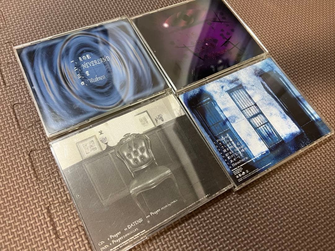 CD　デモCD-R　大鴉　タイア　夢がたり　帯付属　4枚　セット　まとめ
