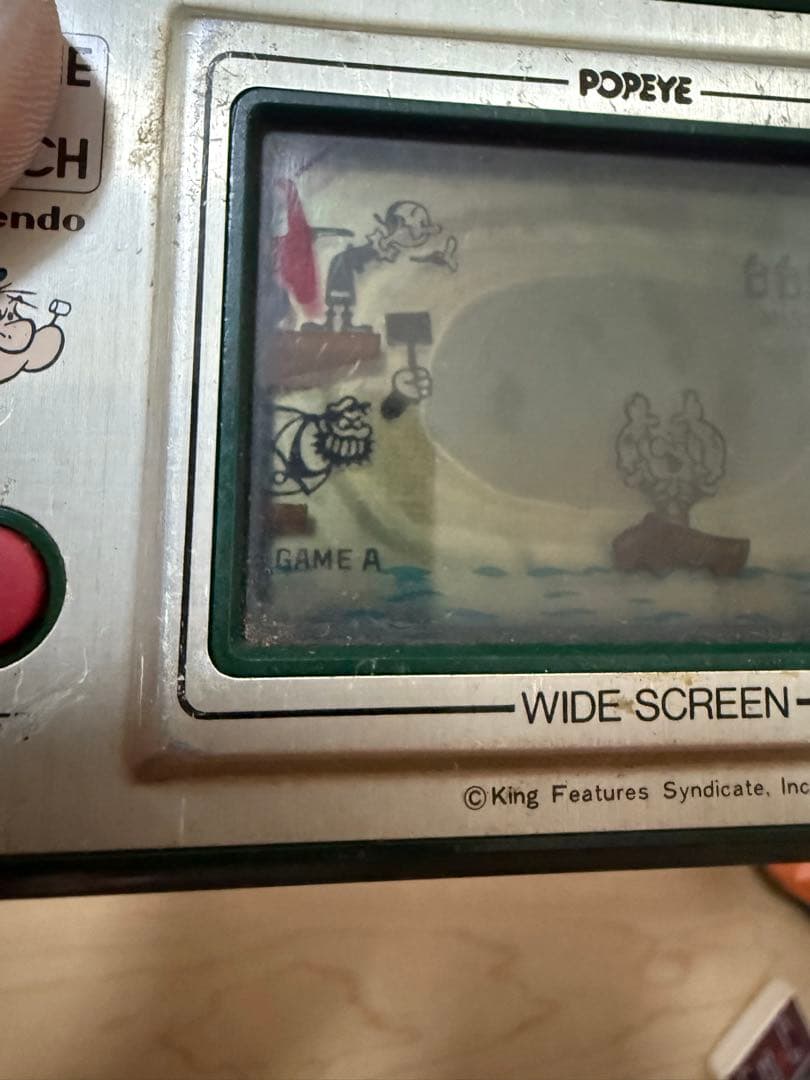 ゲームウォッチ ポパイ GAME&WATCH POPEYE