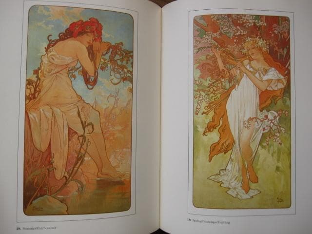 画集　Alphonse Mucha　アルフォンス・ミュシャ　カタログレゾネ