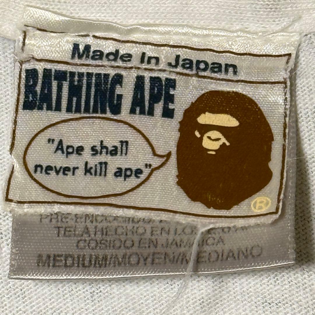 超レア 90年代初期 エイプ APE Tシャツ oneita　ヴィンテージ