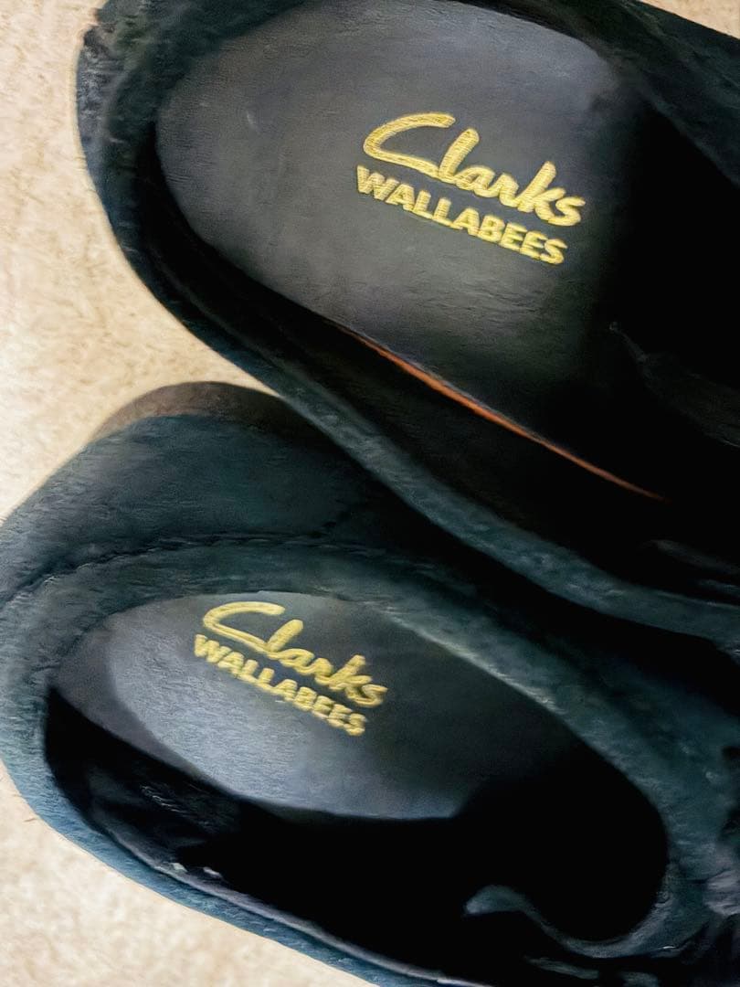靴 Clarks WallabeeEVO WP 24.5cm UK6.5