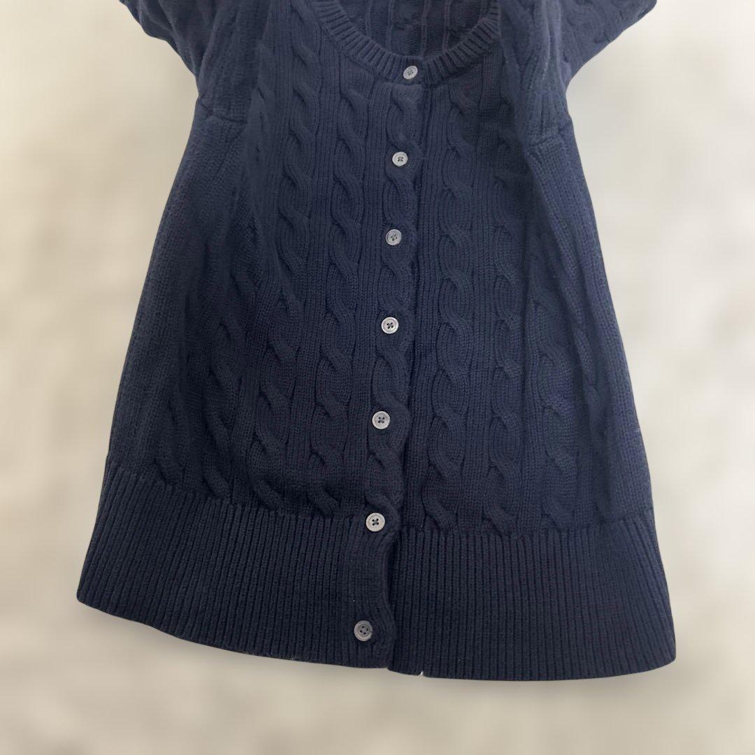 ★美品★POLO RALPH LAUREN 現行QR ケーブルニットカーディガン