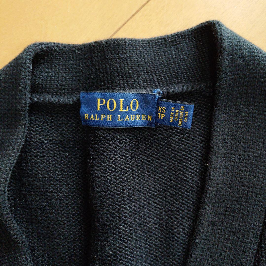 POLO RALPH LAUREN カレッジワッペン　レタードカーディガン