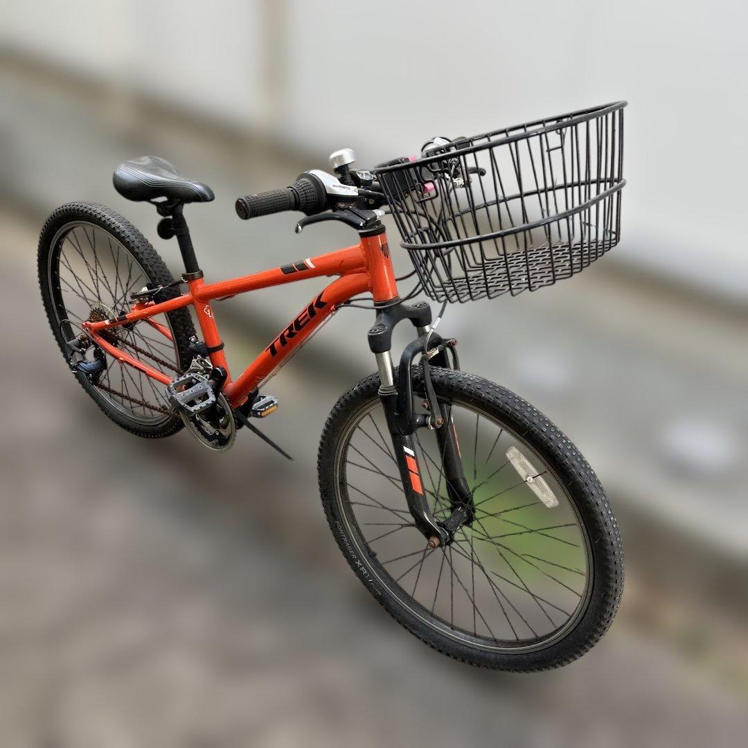 (引き取り希望)ジャンク品　TREK PRECALIBER 24インチ自転車