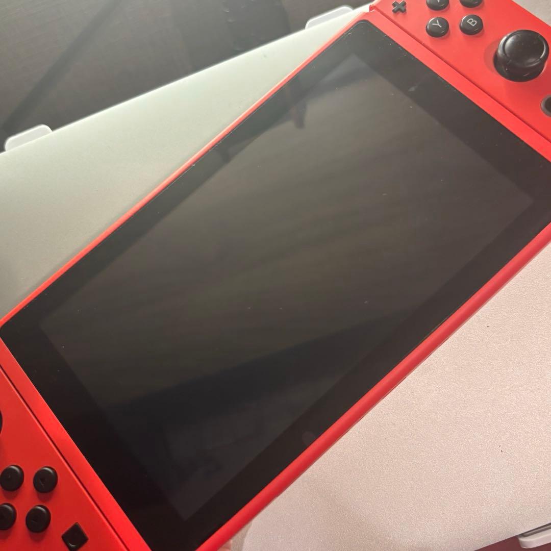 ★新型【12h以内発送】Nintendo Switch マリオレッド×ブルー