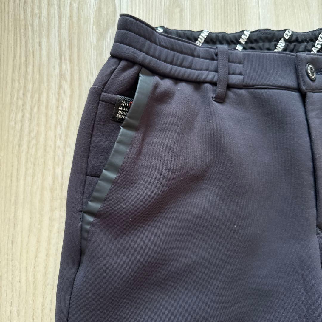 マスターバニー　パンツ　チャコールグレー　黒　M〜L相当　ジャージ　ジョガー　4