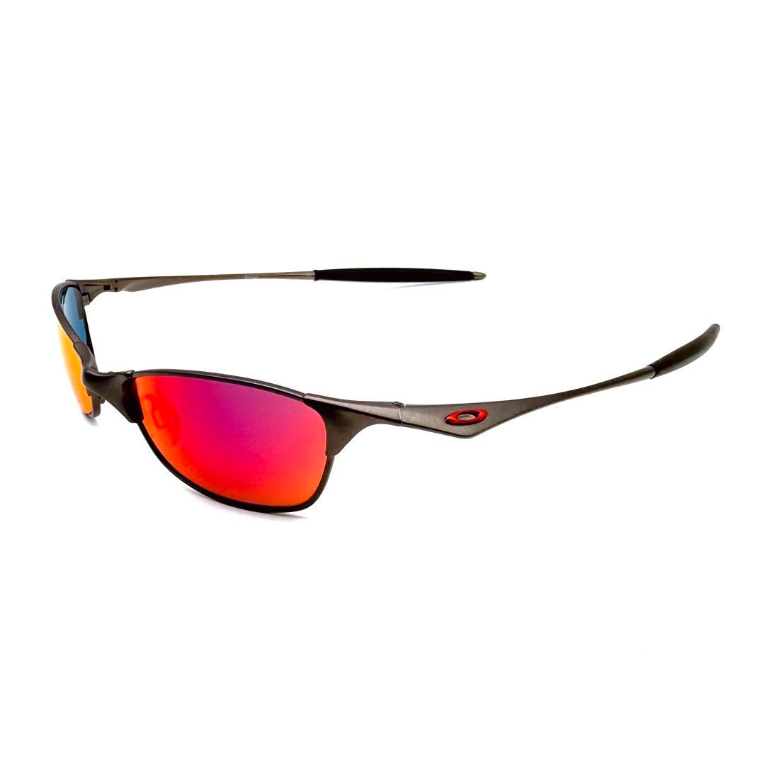 【美品】OAKLEY オークリー　Wiretap メタルフレーム　サングラス
