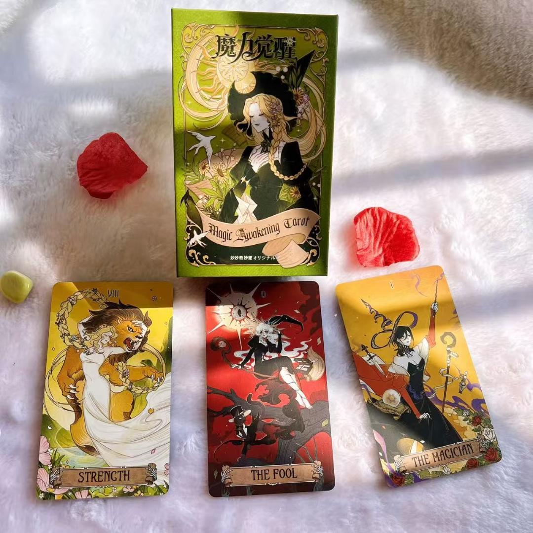 【正規品タロットカード】クラファン終了入手困難インディーズ✨魔法の目覚めのデッキ