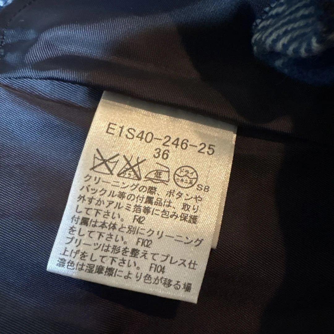 BURBERRY LONDON BLUE LABEL チェック キュロット 36