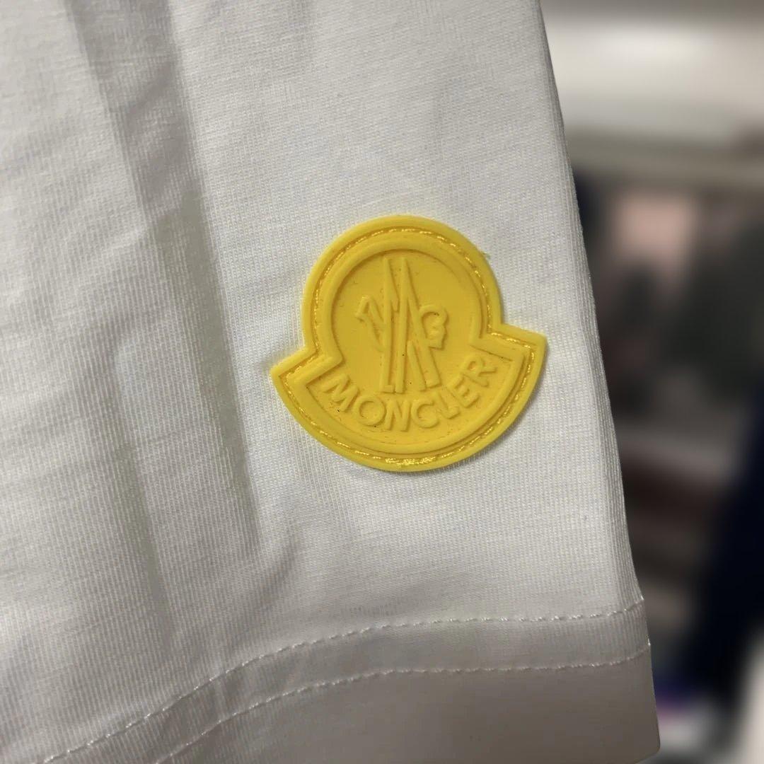 MONCLER ホワイト Tシャツ メンズ XLサイズ