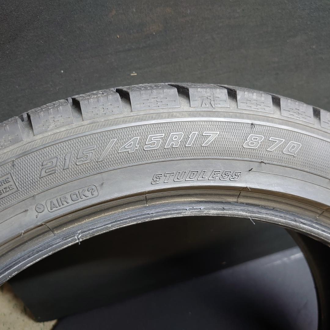 2021年製 グッドイヤー アイスナビ7 215/45Ｒ17 4本 #25130