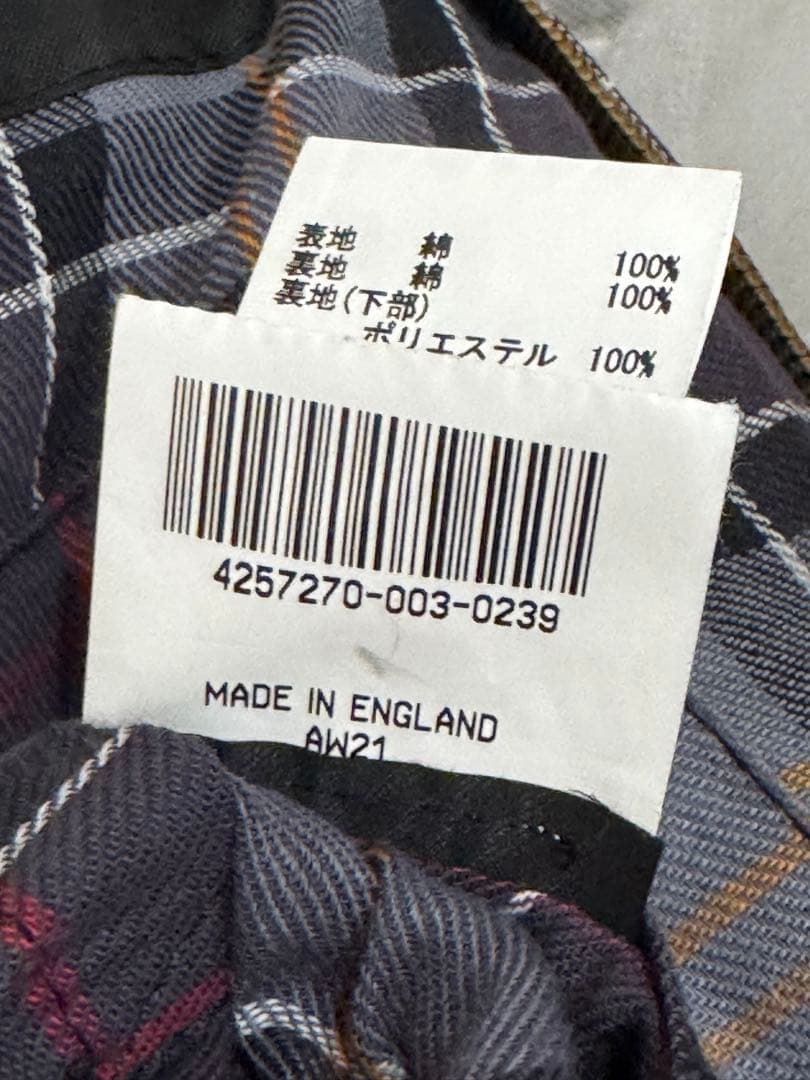 Barbour WAX bedale ビデイル サイズ38
