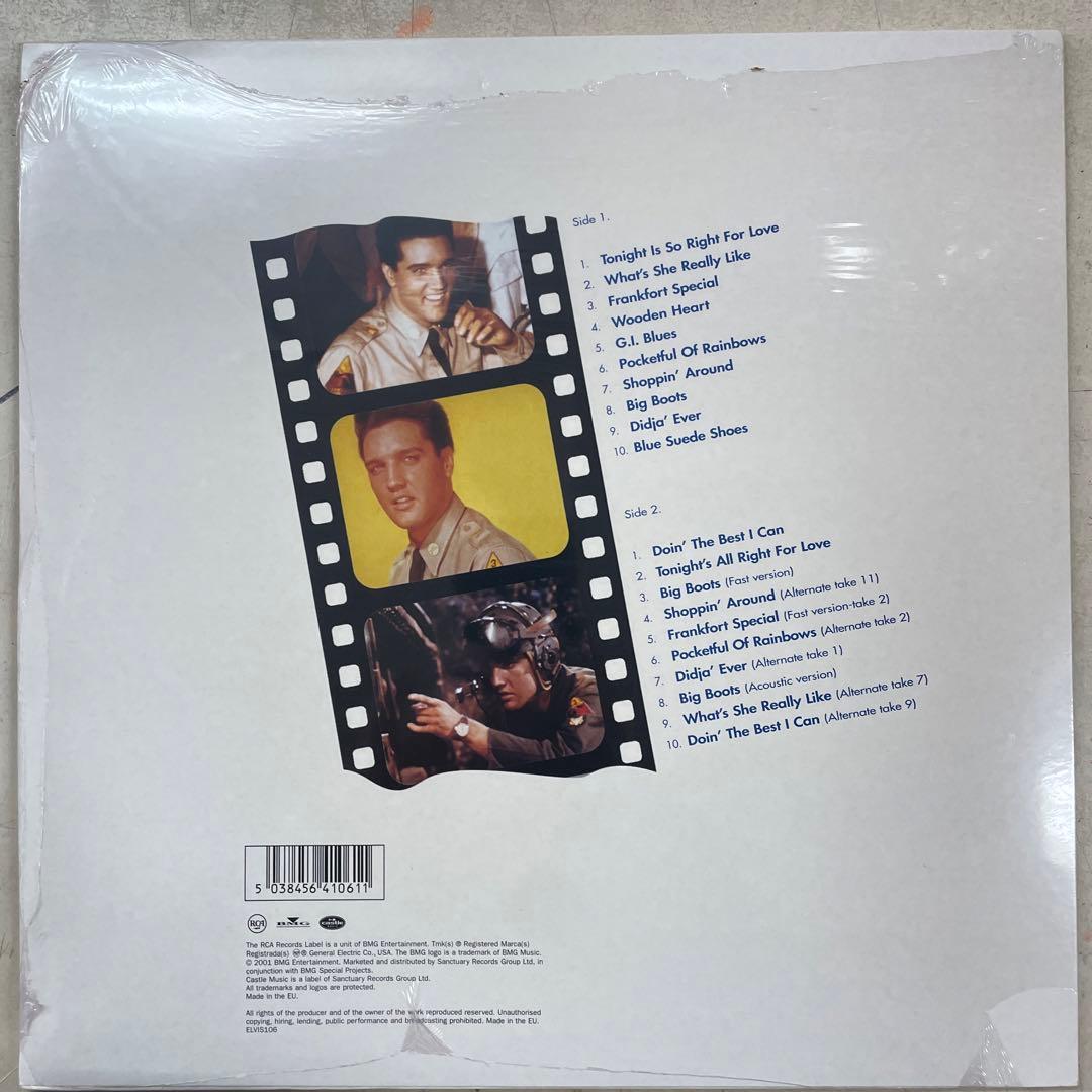 Elvis G.I. Blues コレクターズエディション新品2枚+7\"レコード