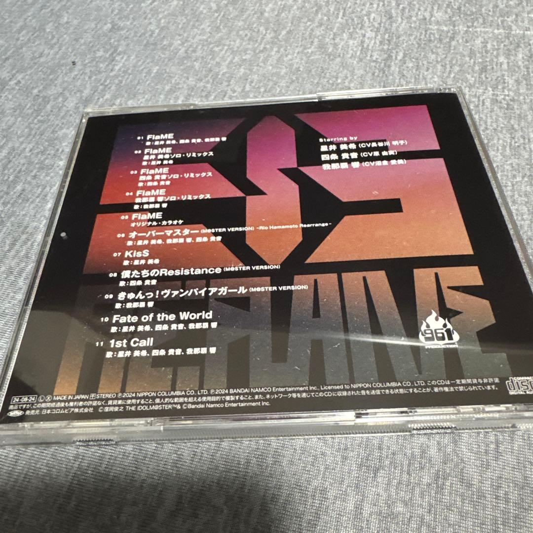 アイマス 961 PRO Re:FLAME 会場オリジナルCD