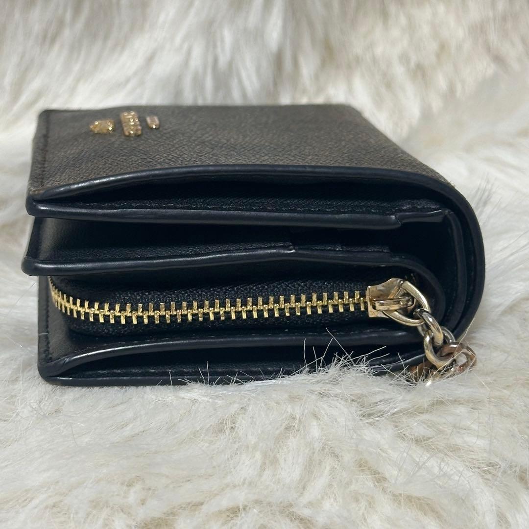 COACH コーチ 二つ折り財布 ブラウン